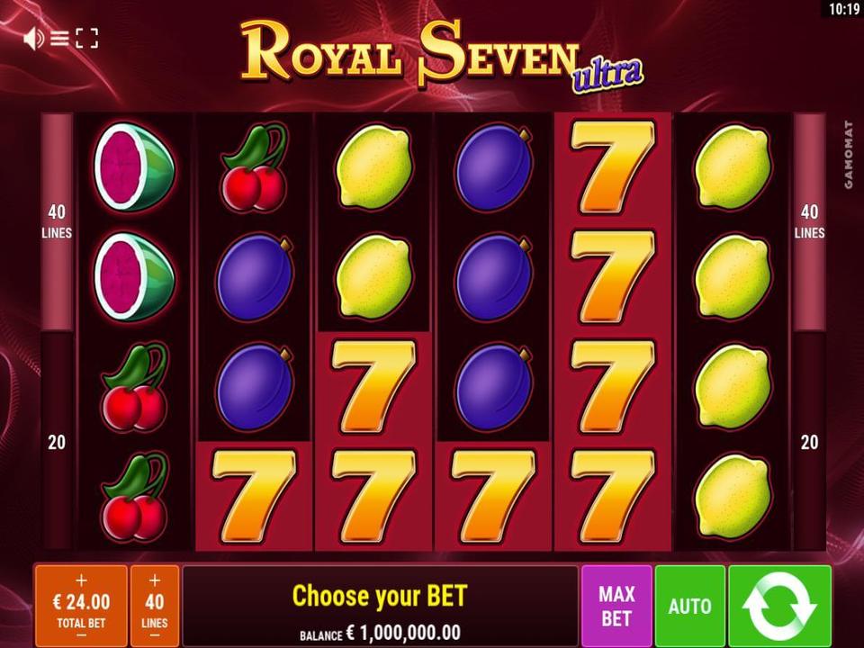 Royal Seven Ultra Blackjack Cafe