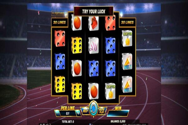 Winners Gold Dice